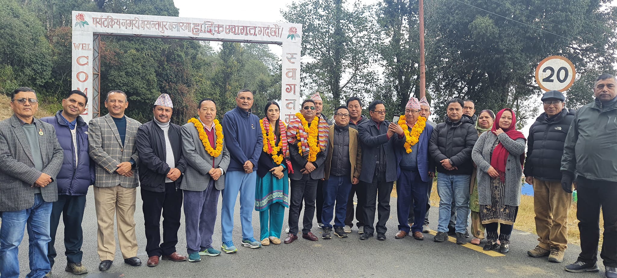 एमाले सचिव रघुवीर महासेठद्धारा बसन्तपुर वजार क्षेत्रको स्थलगत निरक्षण