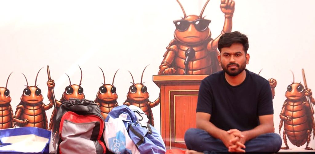 भारतमा ककरोच पार्टीद्वारा जेल भरो आन्दोलन आह्वान