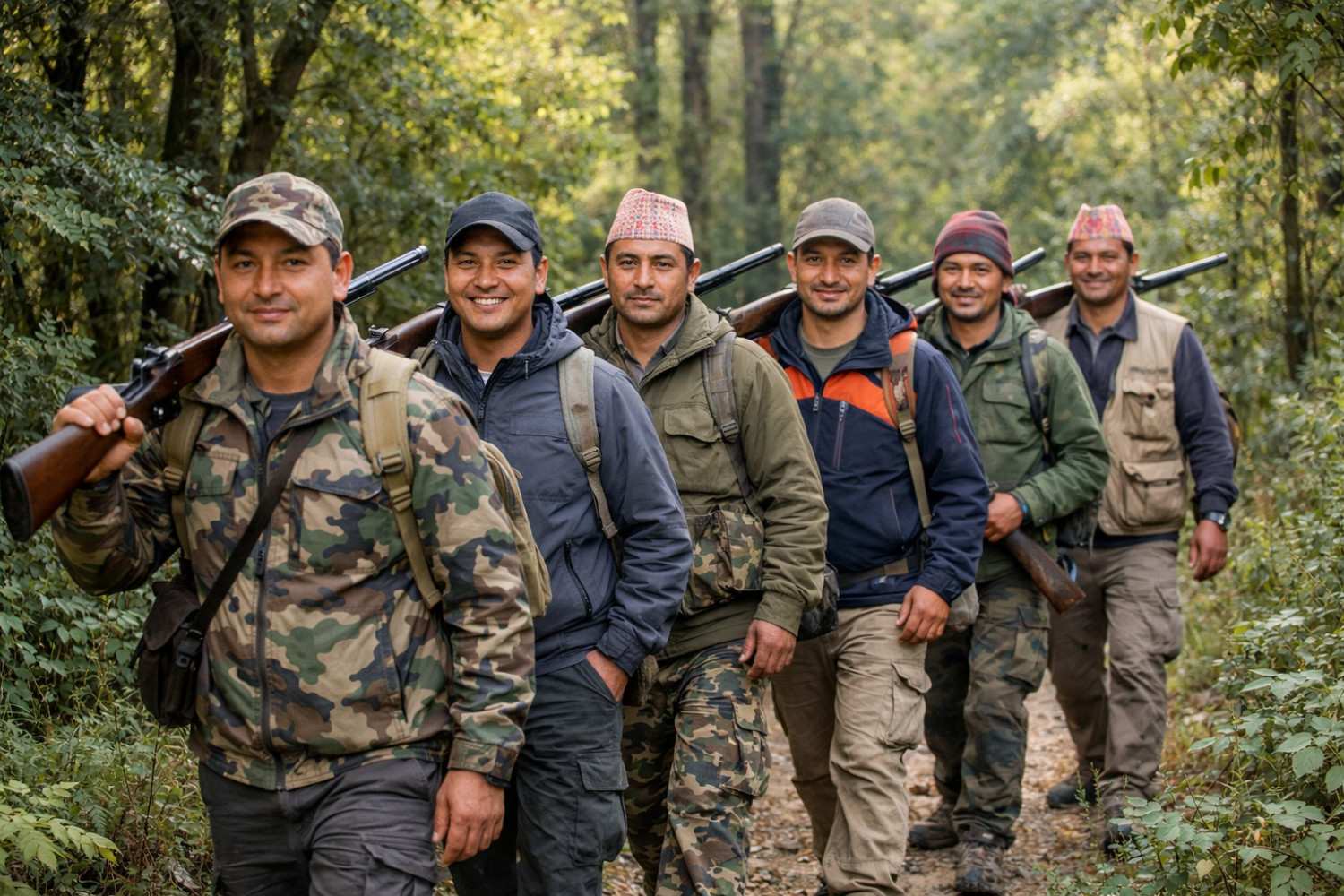 सिकार खेल्न गएका ६ जना सम्पर्क विहीन