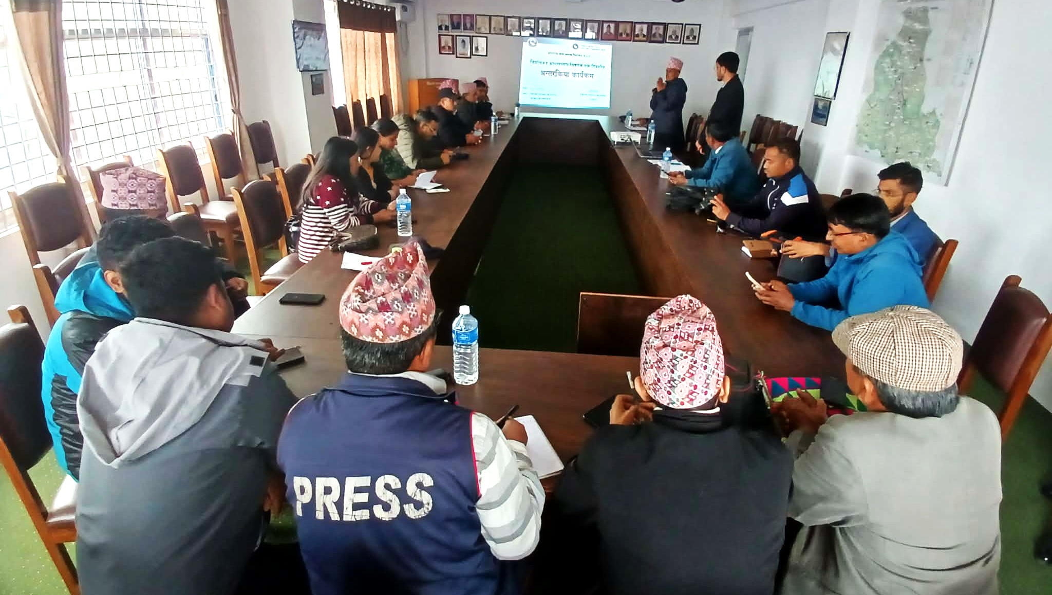 धनकुटामा निर्वाचन र आमसञ्चार विषयक अन्तरक्रिया