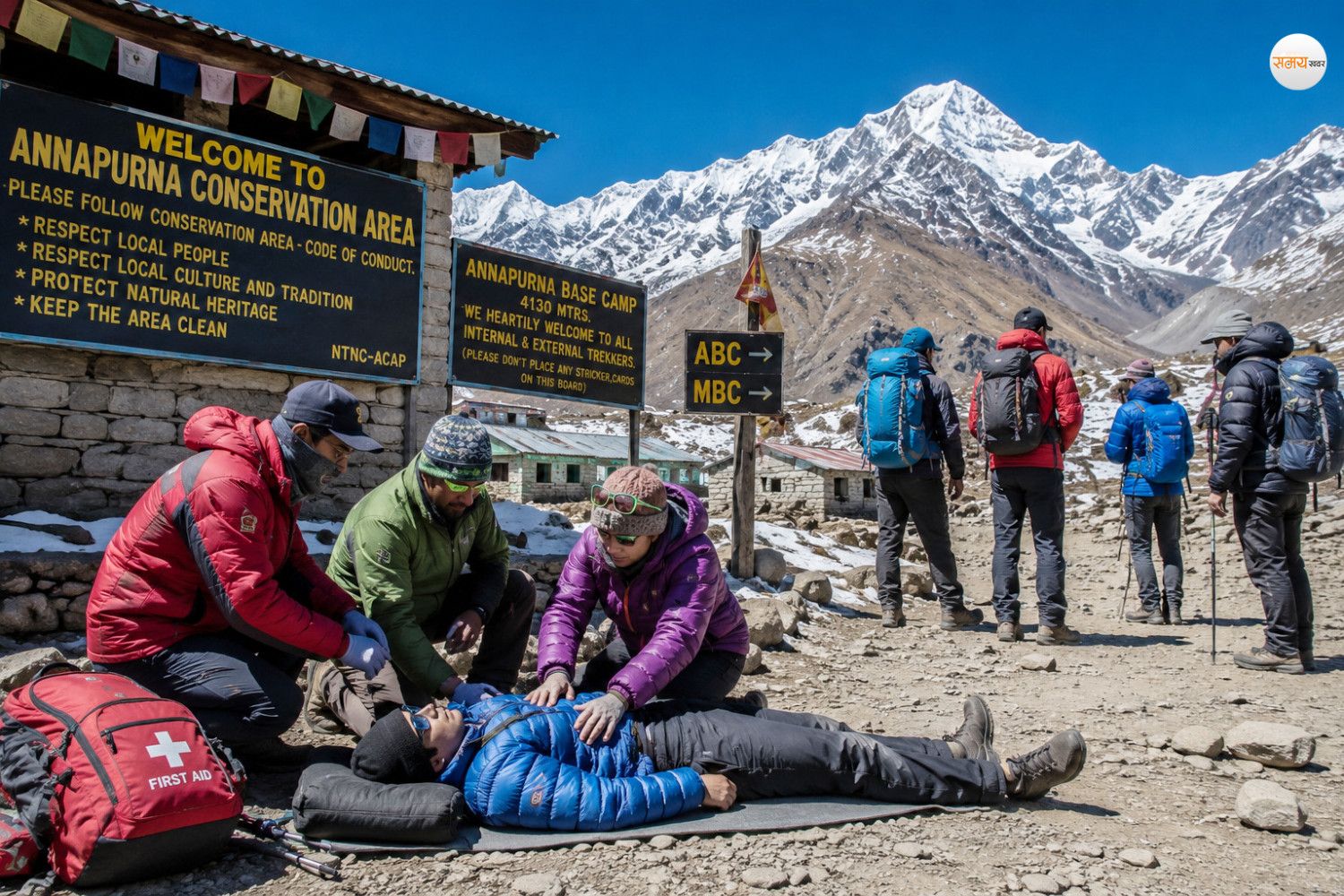 लेक लागेर अन्नपूर्ण क्षेत्रमा २५ पर्यटकको मृत्यु