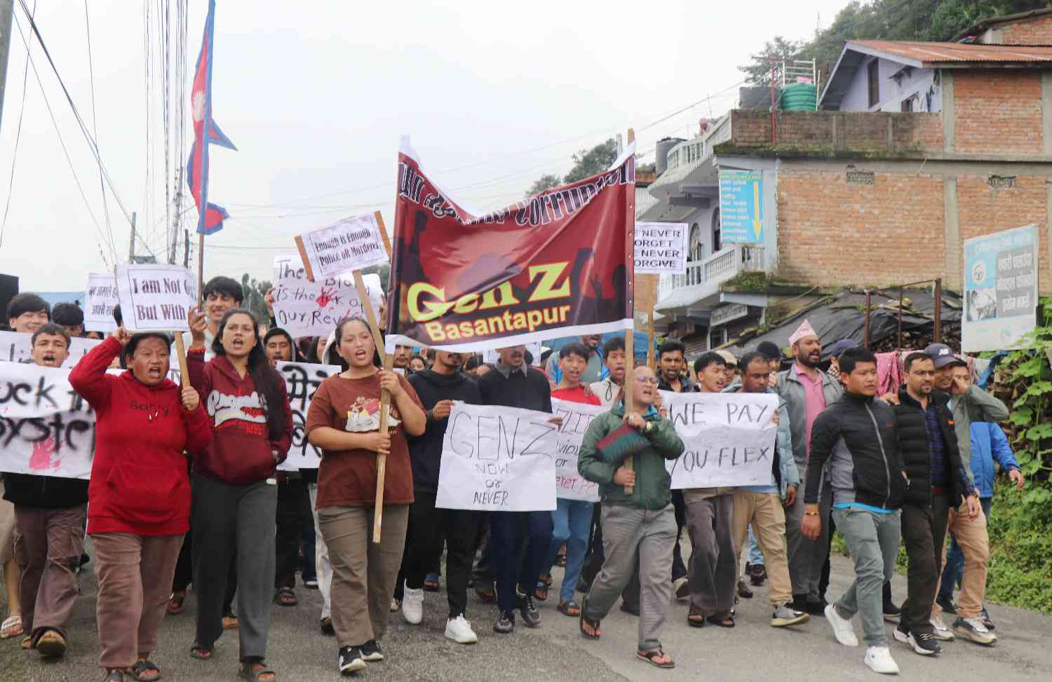 तेह्रथुममा जेनजी पुस्ताको आन्दोलन चर्कियो