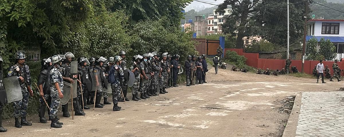 काभ्रे कारागारमा कैदीबन्दीले लगाएको आगो नियन्त्रणमा